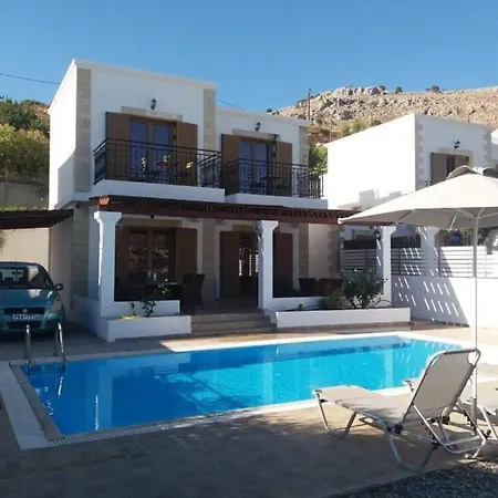 Villa From 150M Of Vlixa Beach Вилла Vlicha (Rhodes)