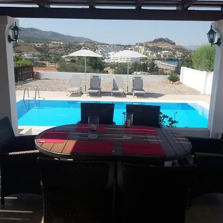 Villa From 150M Of Vlixa Beach *